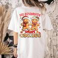 My Student Are Smart Cookies Pjs Christmas Xmas Teacher Women's Comfort Colors T-Shirt Back Print Ivory My Student Are Smart Cookies Pjs Christmas Xmas Teacher Women's Comfort Colors T-Shirt Back Print Ivory