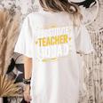 Substitute Teacher Squad Sub Teacher Substitute Teaching Women's Comfort Colors T-Shirt Back Print Ivory Substitute Teacher Squad Sub Teacher Substitute Teaching Women's Comfort Colors T-Shirt Back Print Ivory