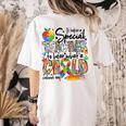 It Takes A Special Teacher To Hear What A Child Cannot Say Women's Comfort Colors T-Shirt Back Print Ivory