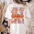 I Teach The Cutest Pumpkins Halloween Fall Teacher Women Women's Comfort Colors T-Shirt Back Print Ivory I Teach The Cutest Pumpkins Halloween Fall Teacher Women Women's Comfort Colors T-Shirt Back Print Ivory