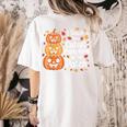 i Teach The Cutest Pumpkins In The Patch Teacher Halloween Women's Comfort Colors T-Shirt Back Print Ivory i Teach The Cutest Pumpkins In The Patch Teacher Halloween Women's Comfort Colors T-Shirt Back Print Ivory