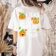 I Teach The Cutest Pumpkins In The Patch Teacher Women's Comfort Colors T-Shirt Back Print Ivory I Teach The Cutest Pumpkins In The Patch Teacher Women's Comfort Colors T-Shirt Back Print Ivory