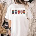 I Teach Future Superheroes Last Day Back To School Teacher Women's Comfort Colors T-Shirt Back Print Ivory I Teach Future Superheroes Last Day Back To School Teacher Women's Comfort Colors T-Shirt Back Print Ivory