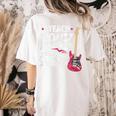 I Teach Rock Stars Music Teacher Guitar Player Women's Comfort Colors T-Shirt Back Print Ivory I Teach Rock Stars Music Teacher Guitar Player Women's Comfort Colors T-Shirt Back Print Ivory