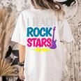I Teach Rockstars Tee Orchestra Music Teacher Back To School Women's Comfort Colors T-Shirt Back Print Ivory I Teach Rockstars Tee Orchestra Music Teacher Back To School Women's Comfort Colors T-Shirt Back Print Ivory