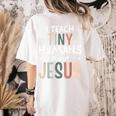 I Teach Tiny Humans About Jesus Teacher Sunday School Faith Women's Comfort Colors T-Shirt Back Print Ivory I Teach Tiny Humans About Jesus Teacher Sunday School Faith Women's Comfort Colors T-Shirt Back Print Ivory