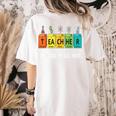 Teacher The Coolest Element Chemistry Periodic Table Science Women's Comfort Colors T-Shirt Back Print Ivory Teacher The Coolest Element Chemistry Periodic Table Science Women's Comfort Colors T-Shirt Back Print Ivory