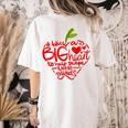 Teacher Day T Shirt Appreciation Day Apple Teach Learn Women's Comfort Colors T-Shirt Back Print Ivory Teacher Day T Shirt Appreciation Day Apple Teach Learn Women's Comfort Colors T-Shirt Back Print Ivory