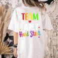 Teacher Early Childhood Education Preschool Head Start Crew Women's Comfort Colors T-Shirt Back Print Ivory Teacher Early Childhood Education Preschool Head Start Crew Women's Comfort Colors T-Shirt Back Print Ivory