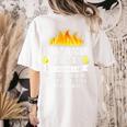 Being a Teacher Is Easy Everything Is On Fire T-Shirt For Men Women Kids Women's Comfort Colors T-Shirt Back Print Ivory Being a Teacher Is Easy Everything Is On Fire T-Shirt For Men Women Kids Women's Comfort Colors T-Shirt Back Print Ivory