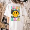 In My Teacher Era Retro Back To School Teacher Student Women's Comfort Colors T-Shirt Back Print Ivory In My Teacher Era Retro Back To School Teacher Student Women's Comfort Colors T-Shirt Back Print Ivory