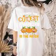 Teacher Halloween Pre-K Teacher Kindergarten Cutest Pumpkins Men Women Kids Women's Comfort Colors T-Shirt Back Print Ivory Teacher Halloween Pre-K Teacher Kindergarten Cutest Pumpkins Men Women Kids Women's Comfort Colors T-Shirt Back Print Ivory