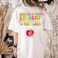 Teacher Pregnancy Announcement Clothing Expecting Teacher X-Small Women's Comfort Colors T-Shirt Back Print Ivory Teacher Pregnancy Announcement Clothing Expecting Teacher X-Small Women's Comfort Colors T-Shirt Back Print Ivory
