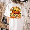 Teacher All Teachers Love Brains Halloween Party Women's Comfort Colors T-Shirt Back Print Ivory Teacher All Teachers Love Brains Halloween Party Women's Comfort Colors T-Shirt Back Print Ivory