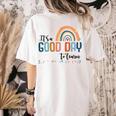 Teacher Of Visually Impaired Braille A Good Day To Learn Women's Comfort Colors T-Shirt Back Print Ivory Teacher Of Visually Impaired Braille A Good Day To Learn Women's Comfort Colors T-Shirt Back Print Ivory
