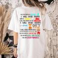Teacher I Will Read Book On Boat Kids Women Bookworm Women's Comfort Colors T-Shirt Back Print Ivory Teacher I Will Read Book On Boat Kids Women Bookworm Women's Comfort Colors T-Shirt Back Print Ivory