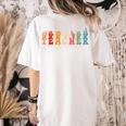 Teacher Word In Sign Language Awareness ASL Back To School Women's Comfort Colors T-Shirt Back Print Ivory Teacher Word In Sign Language Awareness ASL Back To School Women's Comfort Colors T-Shirt Back Print Ivory