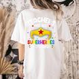 Teachers Are Just Superheroes In Disguise School Women Men Women's Comfort Colors T-Shirt Back Print Ivory Teachers Are Just Superheroes In Disguise School Women Men Women's Comfort Colors T-Shirt Back Print Ivory