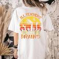 All Teachers Love Brains Shirt Halloween Teachers Women's Comfort Colors T-Shirt Back Print Ivory All Teachers Love Brains Shirt Halloween Teachers Women's Comfort Colors T-Shirt Back Print Ivory