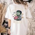 Teachers Love Brains Shirt Men Women Teacher Halloween Women's Comfort Colors T-Shirt Back Print Ivory Teachers Love Brains Shirt Men Women Teacher Halloween Women's Comfort Colors T-Shirt Back Print Ivory
