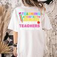Teaching Assistants Were Create Because Teacher Needs Heroes Women's Comfort Colors T-Shirt Back Print Ivory Teaching Assistants Were Create Because Teacher Needs Heroes Women's Comfort Colors T-Shirt Back Print Ivory