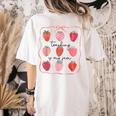 Teaching Is My Jam Teacher Team Crew Cute Strawberry Girls Women's Comfort Colors T-Shirt Back Print Ivory Teaching Is My Jam Teacher Team Crew Cute Strawberry Girls Women's Comfort Colors T-Shirt Back Print Ivory
