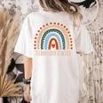 Technology Teacher Rainbow Appreciation Day Back To School For Men Women Women's Comfort Colors T-Shirt Back Print Ivory Technology Teacher Rainbow Appreciation Day Back To School For Men Women Women's Comfort Colors T-Shirt Back Print Ivory