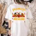 Thankful For My 2nd Grade Turkeys Thanksgiving Teacher Fall Women's Comfort Colors T-Shirt Back Print Ivory Thankful For My 2nd Grade Turkeys Thanksgiving Teacher Fall Women's Comfort Colors T-Shirt Back Print Ivory