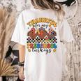 Thankful For My Preschool Turkeys Thanksgiving Teacher Fall Women's Comfort Colors T-Shirt Back Print Ivory Thankful For My Preschool Turkeys Thanksgiving Teacher Fall Women's Comfort Colors T-Shirt Back Print Ivory