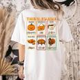 Thankful Syllables Thanksgiving Phonics Reading Teacher Fall Women's Comfort Colors T-Shirt Back Print Ivory Thankful Syllables Thanksgiving Phonics Reading Teacher Fall Women's Comfort Colors T-Shirt Back Print Ivory