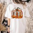Thanksgiving Book Pumpkin Reading Teachers Fall Lovers Boys Women's Comfort Colors T-Shirt Back Print Ivory Thanksgiving Book Pumpkin Reading Teachers Fall Lovers Boys Women's Comfort Colors T-Shirt Back Print Ivory