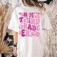 In My Third Grade Era Teachers Women Back To School Girls Women's Comfort Colors T-Shirt Back Print Ivory