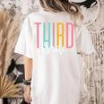 Third Grade Girls Boys Teacher Team 3rd Grade Squad Women's Comfort Colors T-Shirt Back Print Ivory Third Grade Girls Boys Teacher Team 3rd Grade Squad Women's Comfort Colors T-Shirt Back Print Ivory