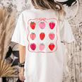 TK Is My Jam Transitional Kindergarten TK Teacher Strawberry Women's Comfort Colors T-Shirt Back Print Ivory TK Is My Jam Transitional Kindergarten TK Teacher Strawberry Women's Comfort Colors T-Shirt Back Print Ivory