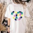 Together Against Bullying Unity Day Teachers Kids Toddler Women's Comfort Colors T-Shirt Back Print Ivory