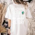 History Teacher Appreciation History Teaching Women's Comfort Colors T-Shirt Back Print Ivory History Teacher Appreciation History Teaching Women's Comfort Colors T-Shirt Back Print Ivory