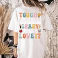 Tough Enough To Be a Paraprofessional Groovy Sped Teacher Women's Comfort Colors T-Shirt Back Print Ivory Tough Enough To Be a Paraprofessional Groovy Sped Teacher Women's Comfort Colors T-Shirt Back Print Ivory