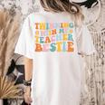 Twinning With My Teacher Bestie Twin Day Matching For Men Women Kids Women's Comfort Colors T-Shirt Back Print Ivory Twinning With My Teacher Bestie Twin Day Matching For Men Women Kids Women's Comfort Colors T-Shirt Back Print Ivory