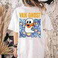 Van Ghost Art Teacher Halloween Van Gogh Starry Night Women's Comfort Colors T-Shirt Back Print Ivory Van Ghost Art Teacher Halloween Van Gogh Starry Night Women's Comfort Colors T-Shirt Back Print Ivory