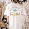 I Want To Be a SCHWA It's Never Stressed Reading Teacher Women's Comfort Colors T-Shirt Back Print Ivory I Want To Be a SCHWA It's Never Stressed Reading Teacher Women's Comfort Colors T-Shirt Back Print Ivory