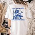 Weird Teachers Build Character Shirt Raccoon Teacher Women's Comfort Colors T-Shirt Back Print Ivory Weird Teachers Build Character Shirt Raccoon Teacher Women's Comfort Colors T-Shirt Back Print Ivory