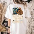Weird Teachers Build Character Van Bigfoot Art Women's Comfort Colors T-Shirt Back Print Ivory Weird Teachers Build Character Van Bigfoot Art Women's Comfort Colors T-Shirt Back Print Ivory
