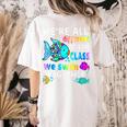 We'Re All Different But We Swim Together Elementary Teacher Women's Comfort Colors T-Shirt Back Print Ivory We'Re All Different But We Swim Together Elementary Teacher Women's Comfort Colors T-Shirt Back Print Ivory
