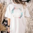When A Flower Doesn't Bloom Special Education Teacher Men Women Women's Comfort Colors T-Shirt Back Print Ivory