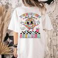 You Make The Whole Class Shimmer Teacher Era Back To School Women's Comfort Colors T-Shirt Back Print Ivory