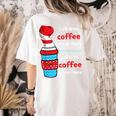 I Will Drink Coffee Here Or There Teacher Teaching Women's Comfort Colors T-Shirt Back Print Ivory I Will Drink Coffee Here Or There Teacher Teaching Women's Comfort Colors T-Shirt Back Print Ivory