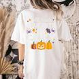 Will Trade Students For Candy Teacher Cute Halloween Women's Comfort Colors T-Shirt Back Print Ivory Will Trade Students For Candy Teacher Cute Halloween Women's Comfort Colors T-Shirt Back Print Ivory