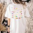 In A World Where You Can Be Anything Be Kind Girls Teachers Women's Comfort Colors T-Shirt Back Print Ivory In A World Where You Can Be Anything Be Kind Girls Teachers Women's Comfort Colors T-Shirt Back Print Ivory