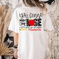 Y'All Gonna Make Me Lose My Mind Up Here Teacher Women's Comfort Colors T-Shirt Back Print Ivory Y'All Gonna Make Me Lose My Mind Up Here Teacher Women's Comfort Colors T-Shirt Back Print Ivory