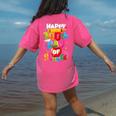 100th Day Of School Teachers Kids Child Happy 100 Days Women's Comfort Colors T-Shirt Back Print Crunchberry 100th Day Of School Teachers Kids Child Happy 100 Days Women's Comfort Colors T-Shirt Back Print Crunchberry